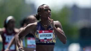 Jefferson-Wooden flawless for 200m title in last day of US championships