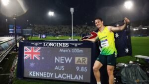 Kennedy hails golden age for Australia after smashing national 100m record