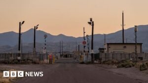 Nevada wildfire still burning out of control near secretive Area 51