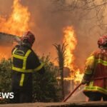More than 250,000 evacuated as wildfires rage in France and Spain
