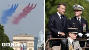 Watch: Fanfare and flyovers as France celebrates Bastille Day