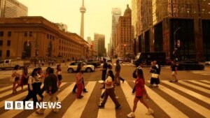 How bad are the Canadian & US wildfires, and what my air quality risk?