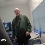 Newly-released video shows Peter Falconio’s killer questioned