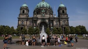 Early-summer heat wave leads to Europe’s record-hottest June