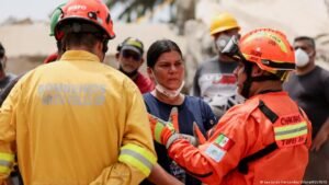 Anger in Venezuela over earthquake response