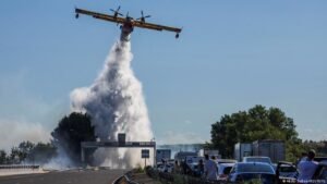 From France to Greece, wildfires rage across Europe’s south