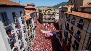 Spain’s ‘running of the bulls’ festival opens in Pamplona