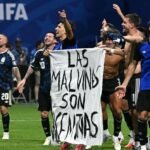 FIFA looking into Argentina’s Falklands banner incident