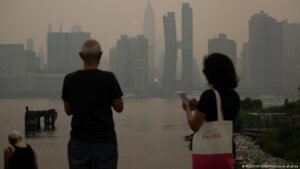 Canada wildfires: Smoke choking major US cities