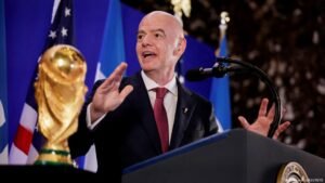 FIFA boss Infantino takes aim at World Cup critics