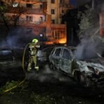 Russian ballistic missiles rock Kyiv