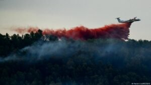 Forest fires are keeping Europe on edge