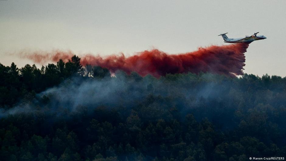 Forest fires are keeping Europe on edge