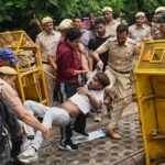 India’s’cockroach’ protests meet with batons and tear gas
