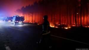 Europe wildfires prompt evacuations in France, Spain, Italy