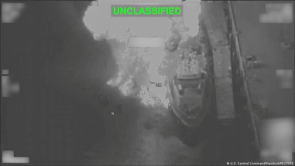 US launches new strikes on Iran over shipping routes threat