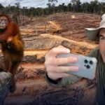 Borneo’s Orangutans fight to survive