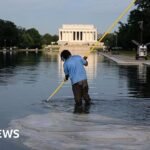 Former Olympian David hearn indicted for allegedly vandalising reflecting pool