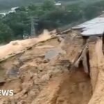Watch: Fatal Typhoon Maysak floods burst dam wall in China