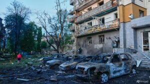 Kyiv hit with deadly strikes after attack on Russian e-commerce giant
