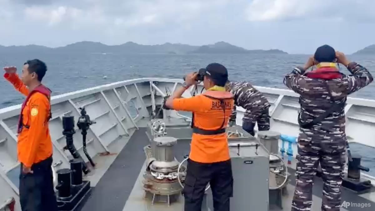 Rescuers find five survivors and are still looking for 20 others after boat sinks in Indonesia