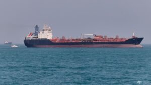 Oil tanker hit by ‘unknown projectile’ in Strait of Hormuz region: Maritime agency