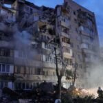 Russian strikes kill 24 in Kyiv region on eve of NATO summit
