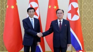 Senior Chinese and North Korean officials hold talks in Pyongyang