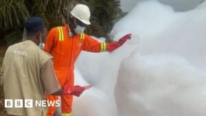 Nesrea: Authorities warn Nigerians over mysterious foamy substance on Kaduna-Abuja Expressway