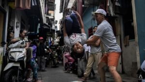 Inside the Jakarta alleyway ‘gym’ training young gymnastics champions