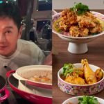 Singaporean actor Li Nanxing showcases family recipes at Fullerton Hotel buffet