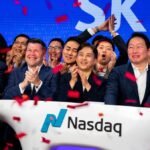 South Korean chip giant SK hynix surges on first day of trading on Wall Street