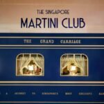 The Singapore Martini Club opens with more than 50 martinis and rail travel glamour