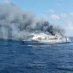Five dead, 41 missing in Indonesia ferry fire