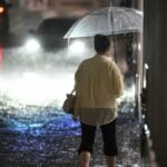 Record rain in Japan kills four, leaves thousands stranded at Narita airport