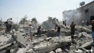 Lebanon reports 11 dead in strikes that Israel says targeted Hezbollah