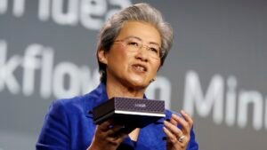 AMD’s revenue climbs 50% and data center sales doubled, but the stock is down