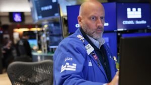 Stock futures are little changed after a steep sell-off sparked by a move back higher in Treasury yields: Live updates