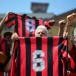 ‘Ciao capitano’: fans and former team mates say farewell to Franco Baresi
