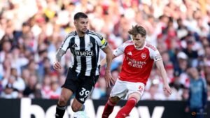 Premier League champions Arsenal land Newcastle’s Guimaraes