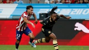 Maresca delighted by Semenyo-Marmoush partnership after Man City beat Atletico