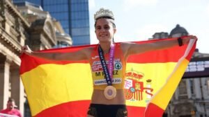 Spain’s Perez sets women’s half marathon race walk world record