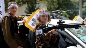Taliban government supporters dance, take selfies in Kabul celebrations
