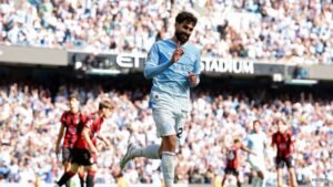 Late Gvardiol strike earns Maresca winning start and Brighton hammer Villa