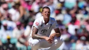 England’s Carse being investigated after incident, says ECB