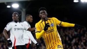 Man United sign midfielder Carlos Baleba