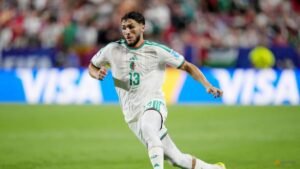 Brighton sign Algeria defender Hadjam on deal until 2031