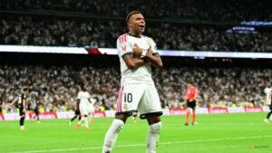 Mbappe hat-trick powers Real Madrid past Real Sociedad on Mourinho’s Bernabeu return