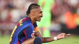 Raphinha, Fermin score as Barcelona beat Athletic 2-0 in home opener