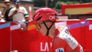 Pogacar forced to abandon Vuelta after stage eight crash, Mas takes overall lead